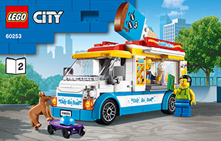 Preview for alternative construction for LEGO® Set 60253-1 - Number 3 BI 3101, 52/65G, 60253 2/2 V29
