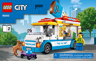 Preview for alternative construction for LEGO® Set 60253-1 - Number 4 BI 3101, 52/65G, 60253 2/2 V39