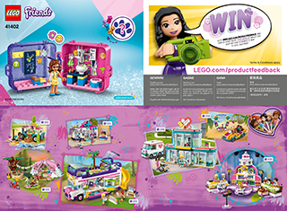 Preview for alternative construction for LEGO® Set 41402-1 - Number 1 BI 2002/ 2, 41402 V29