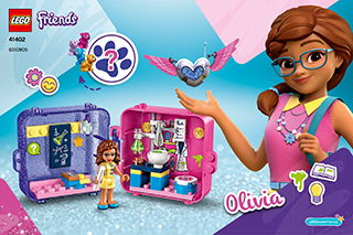 Preview for alternative construction for LEGO® Set 41402-1 - Number 4 INSPIRATIONAL MATERIAL, 41402 V39