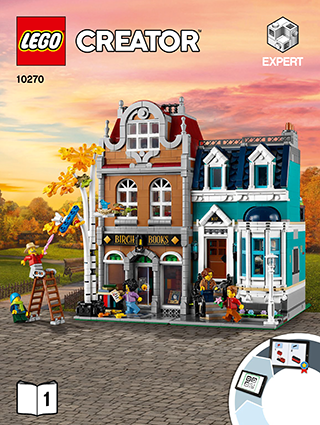 Preview for alternative construction for LEGO® Set 10270-1 - Number 1 BI 3103, 112+4/65+200G, 10270 V29 1/2