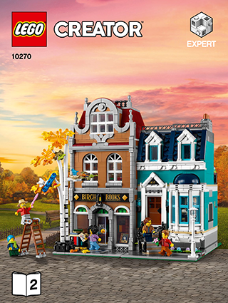 Preview for alternative construction for LEGO® Set 10270-1 - Number 2 BI 3103, 96+4/65+200G,10270 V29 2/2