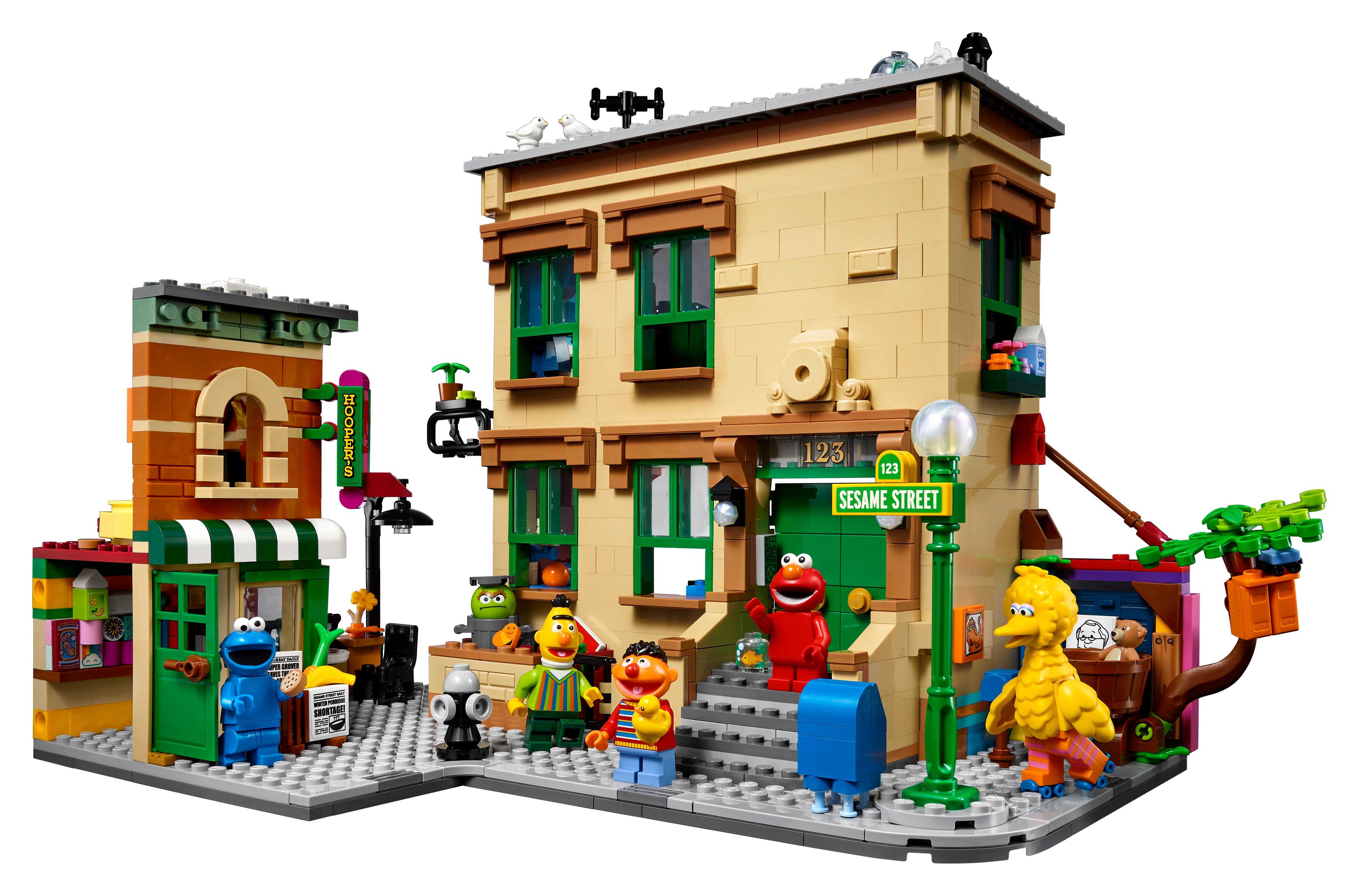 Fordampe race ligevægt LEGO Ideas 123 Sesame Street - About Us - LEGO.com