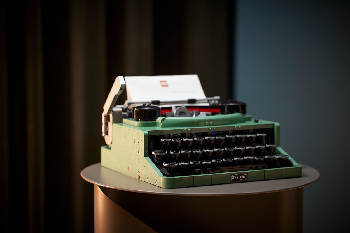 LEGO TYPEWRITER About Us