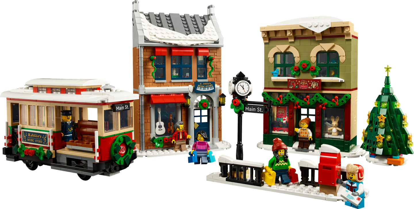 GET INTO THE CHRISTMAS SPIRIT WITH THE LEGO HOLIDAY MAIN STREET SET
