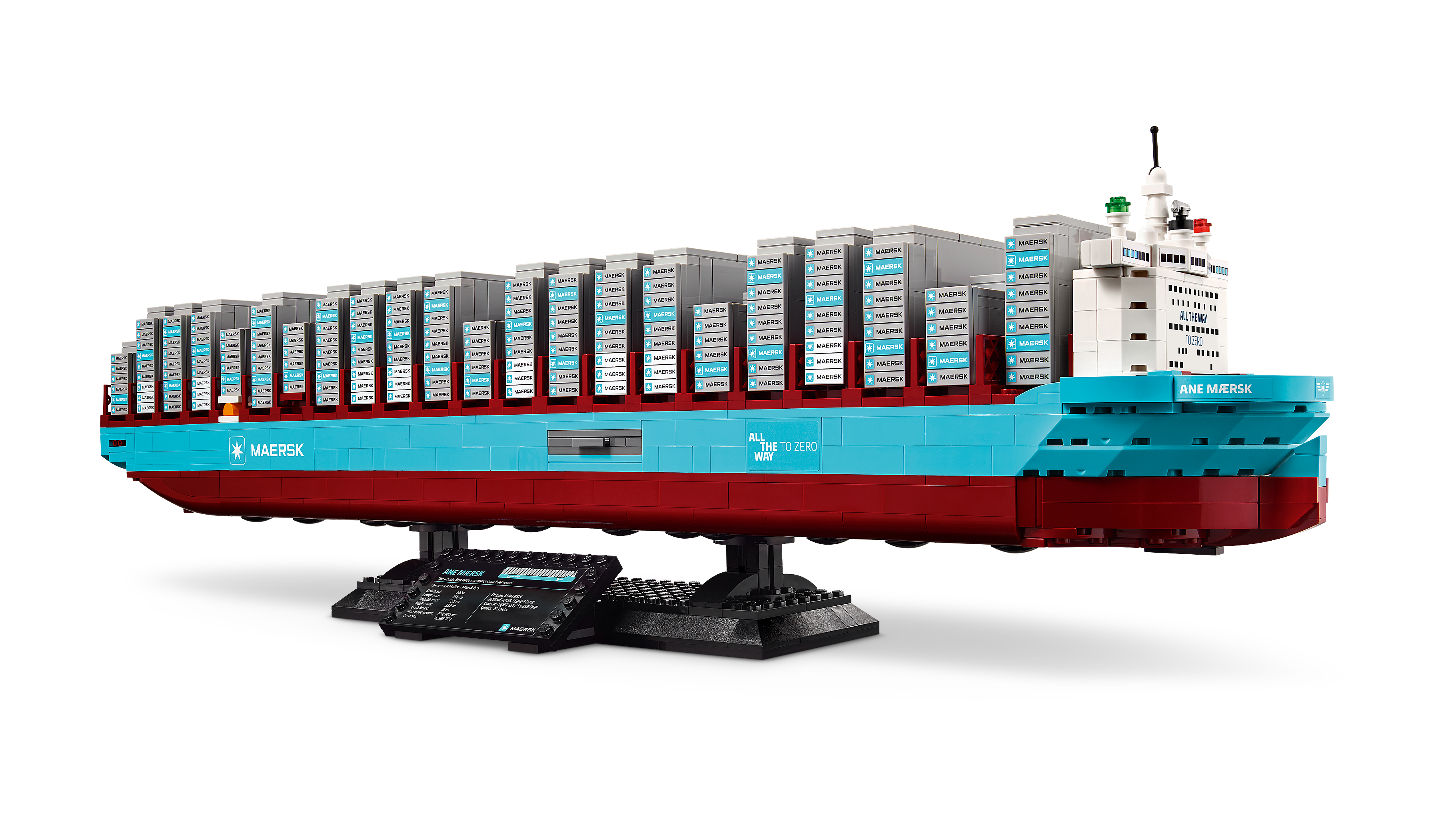 Collectable Maersk Dual-Fuel Container Vessel - About Us - LEGO.com