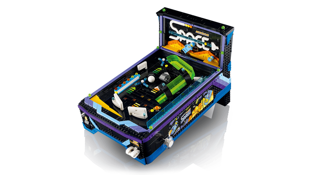 LEGO Icons Arcade Pinball Machine artwork