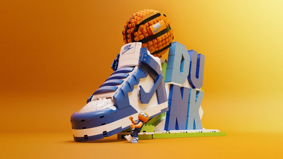 Nike and LEGO Group global partnership press release example