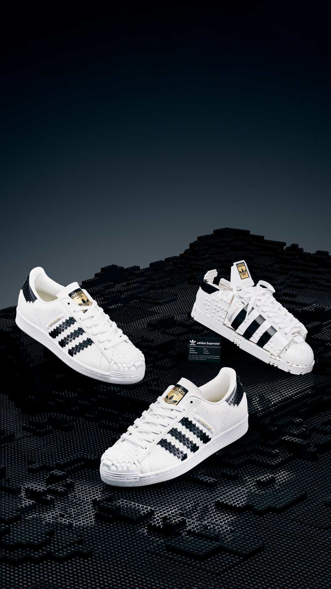 adidas Originals and the LEGO Group Launch Superstar AND surprising LEGO® edition of the sneaker icon - About us - LEGO.com US