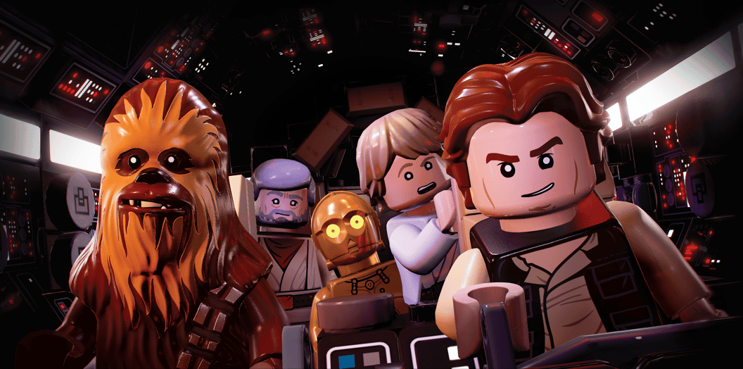 Bild von Charakteren in der LEGO Star Wars Skywalker-Saga