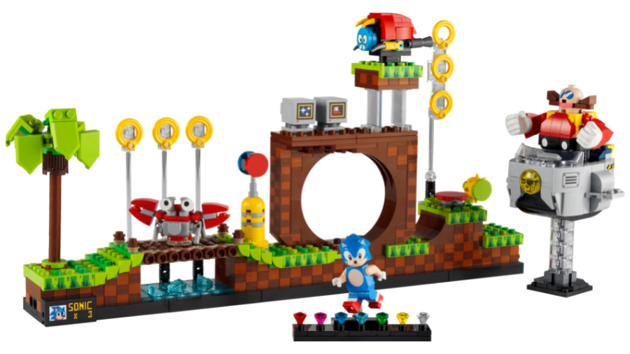 Product image of LEGO Ideas Sonic the Hedgehog Green Hill Zone set