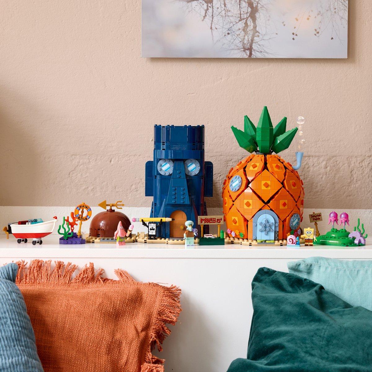 Le Groupe LEGO lance un set de construction SpongeBob SquarePants