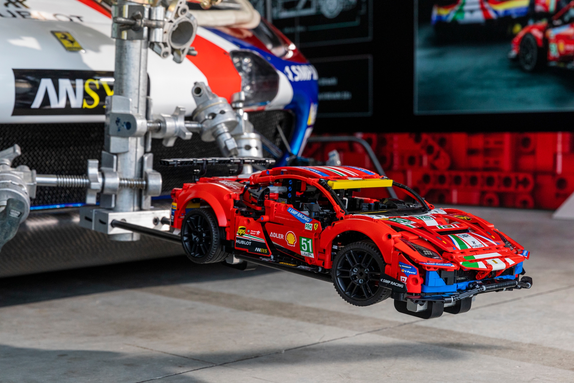 LEGO® Technic™ Ferrari on a real racetrack - About Us 