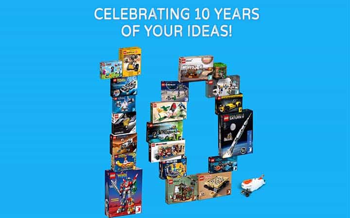 Celebrating 10 Years of Crowdsourcing and Cocreation with LEGO® Fans