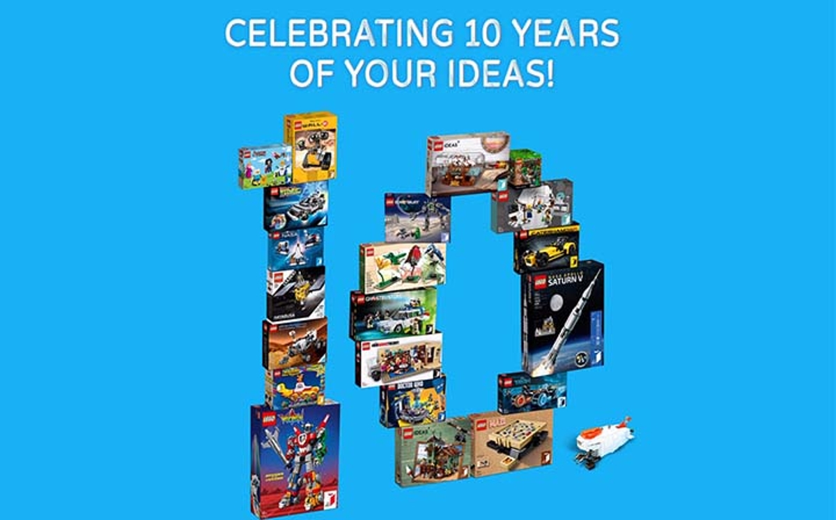 En skønne dag stakåndet beundring Ideas 10th anniversary - About Us - LEGO.com