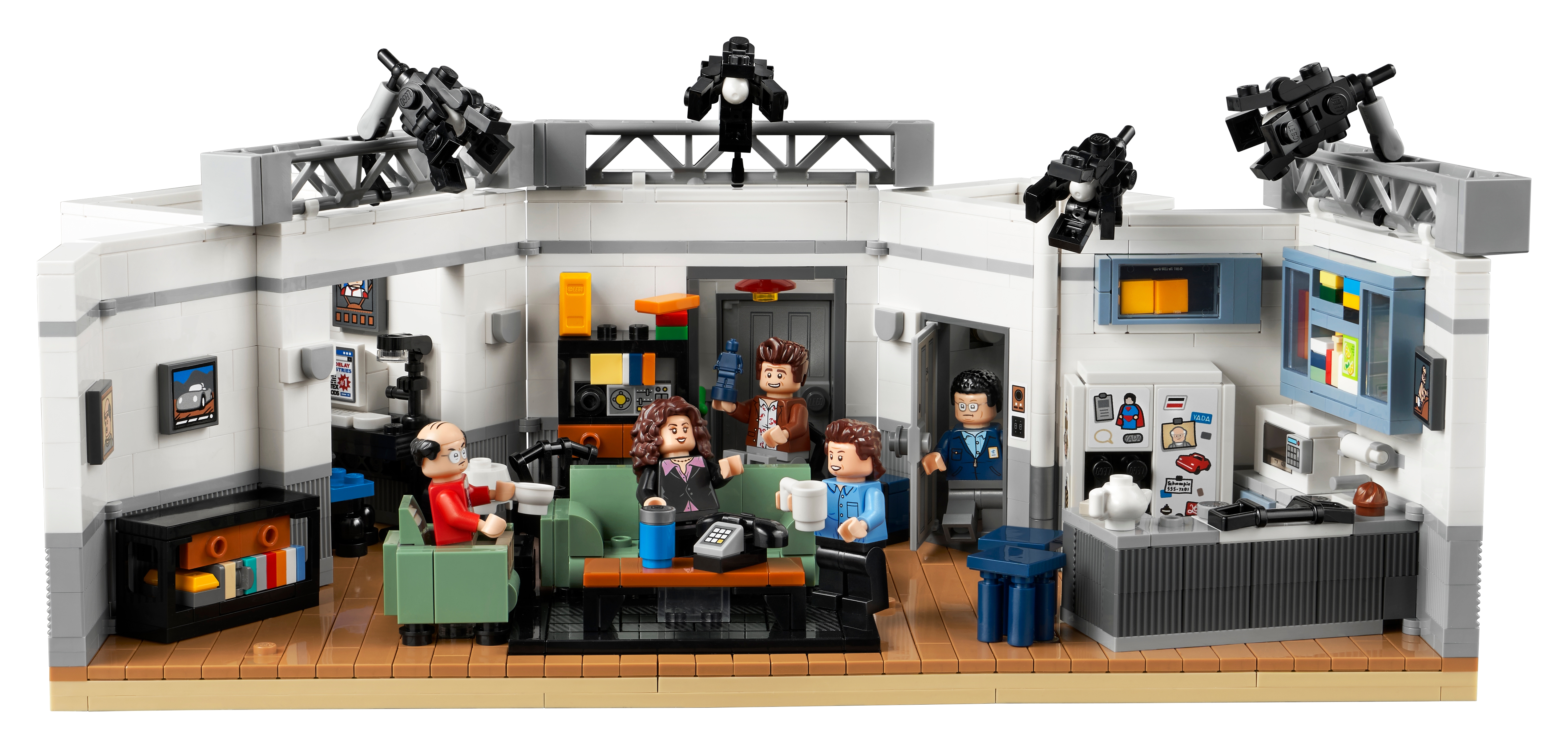 LEGO unveils 2,048-piece FRIENDS set recreating joey and monica's apartments