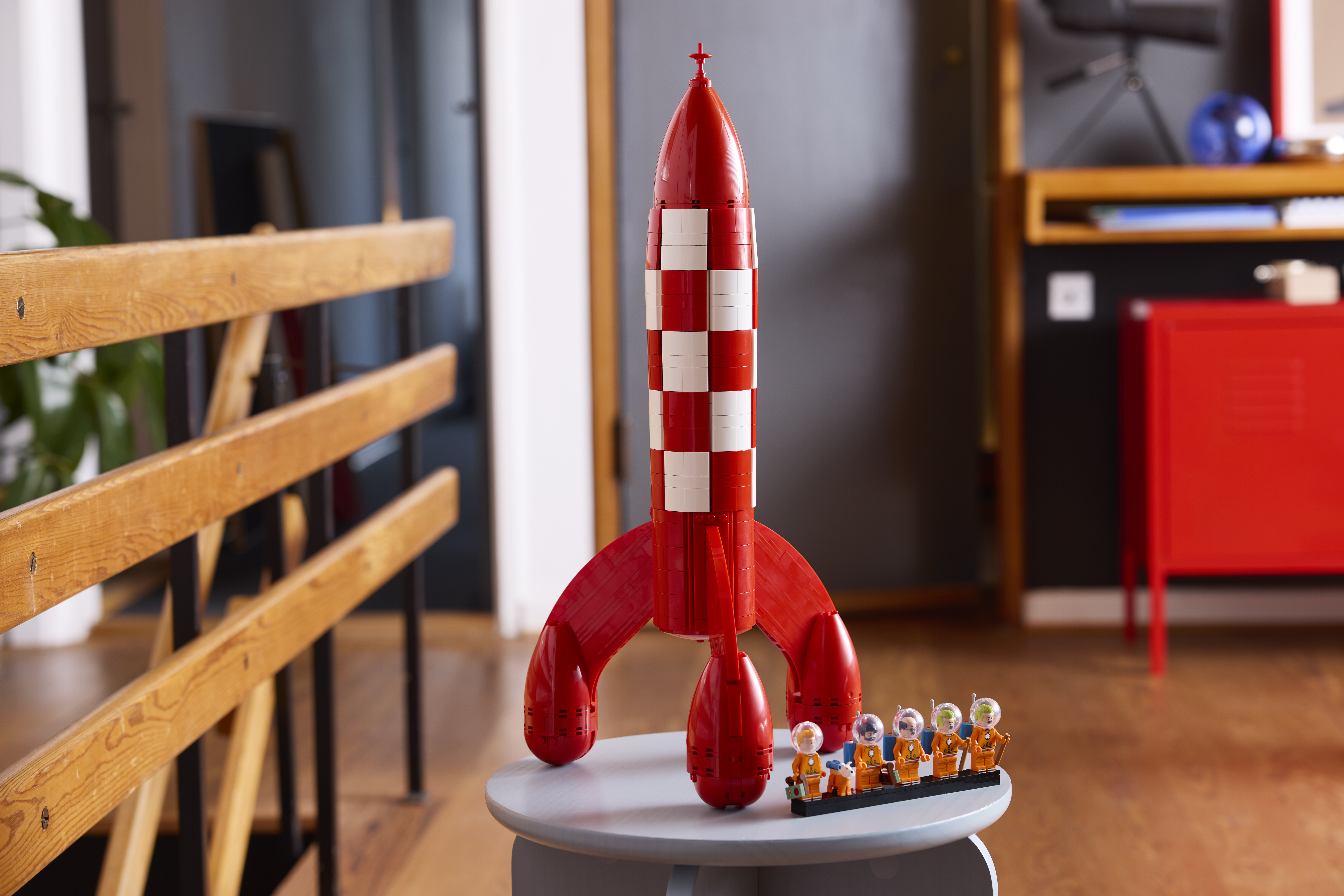 LEGO Ideas Is Turning Tintin's Moon Rocket Into a 1,283-Piece Set