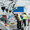 LEGO colleagues standing around machinery