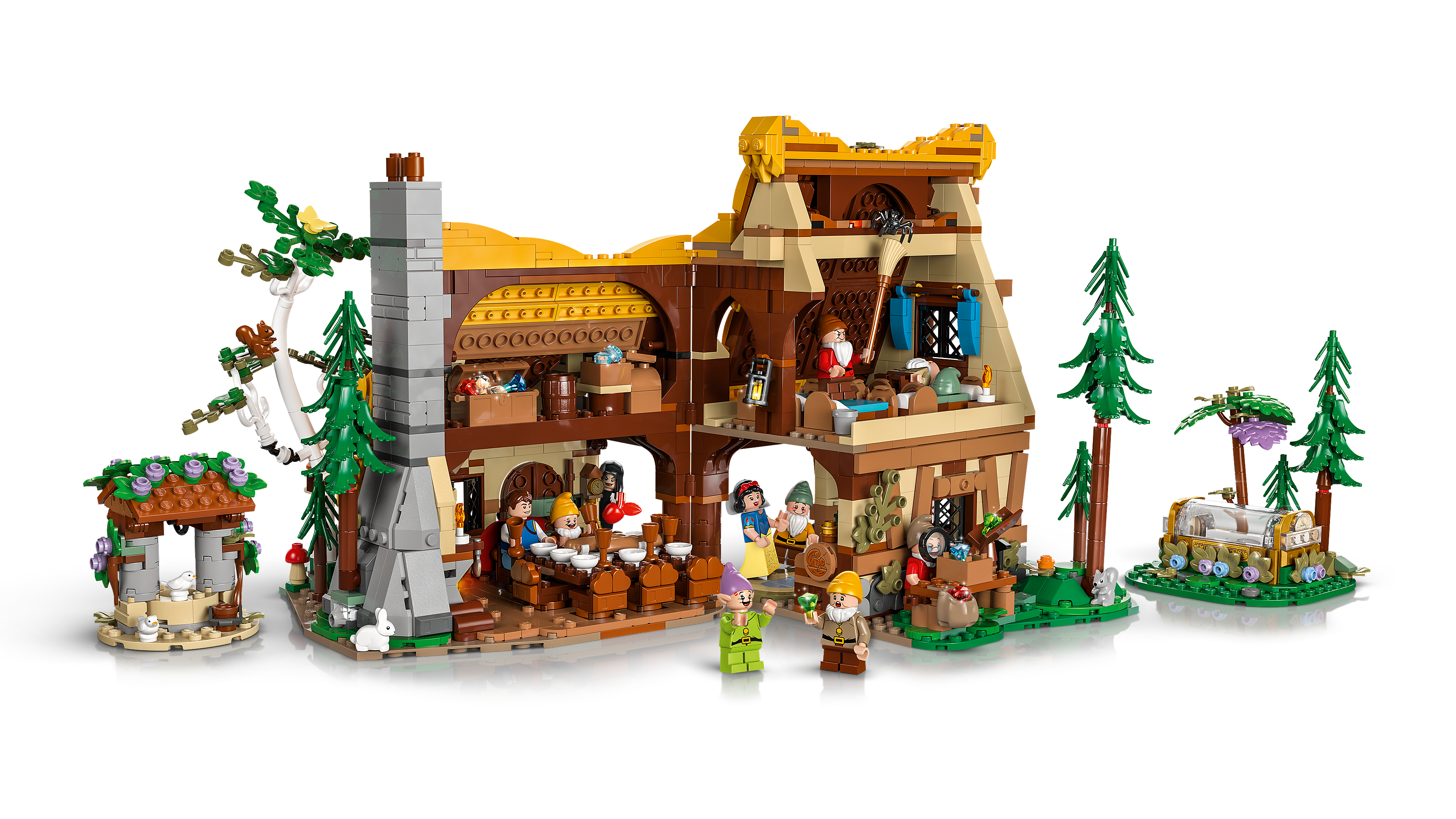 白雪姫と7人のこびとが住む森の家 - ビデオ - LEGO.comキッズ