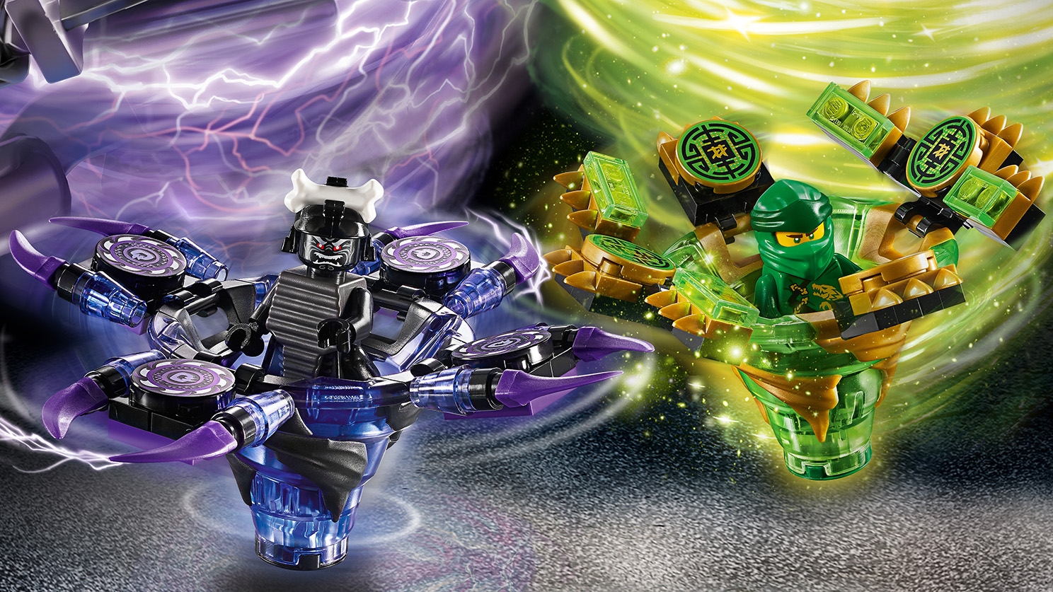 LEGO 70664 Ninjago Spinjitzu Lloyd VS Garmadon for sale online