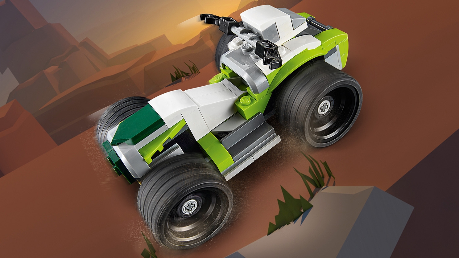 Creator 3in1 - Le camion-fusée (31103) LEGO