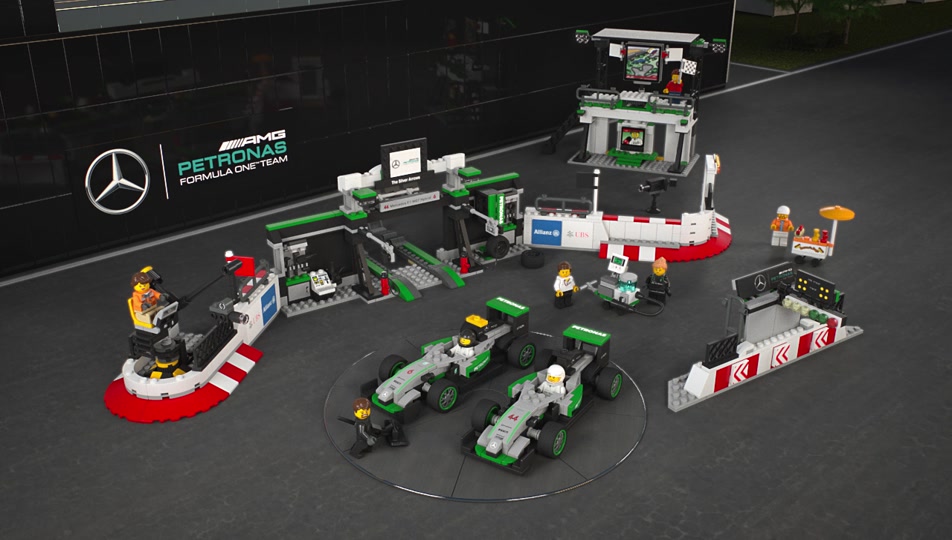 LEGO® Speed Champions 75883 Mercedes Amg Petronas Formula One Team