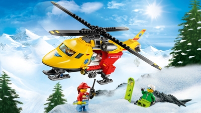 markør Overskæg Belønning Ambulance Helicopter 60179 - LEGO® City Sets - LEGO.com for kids