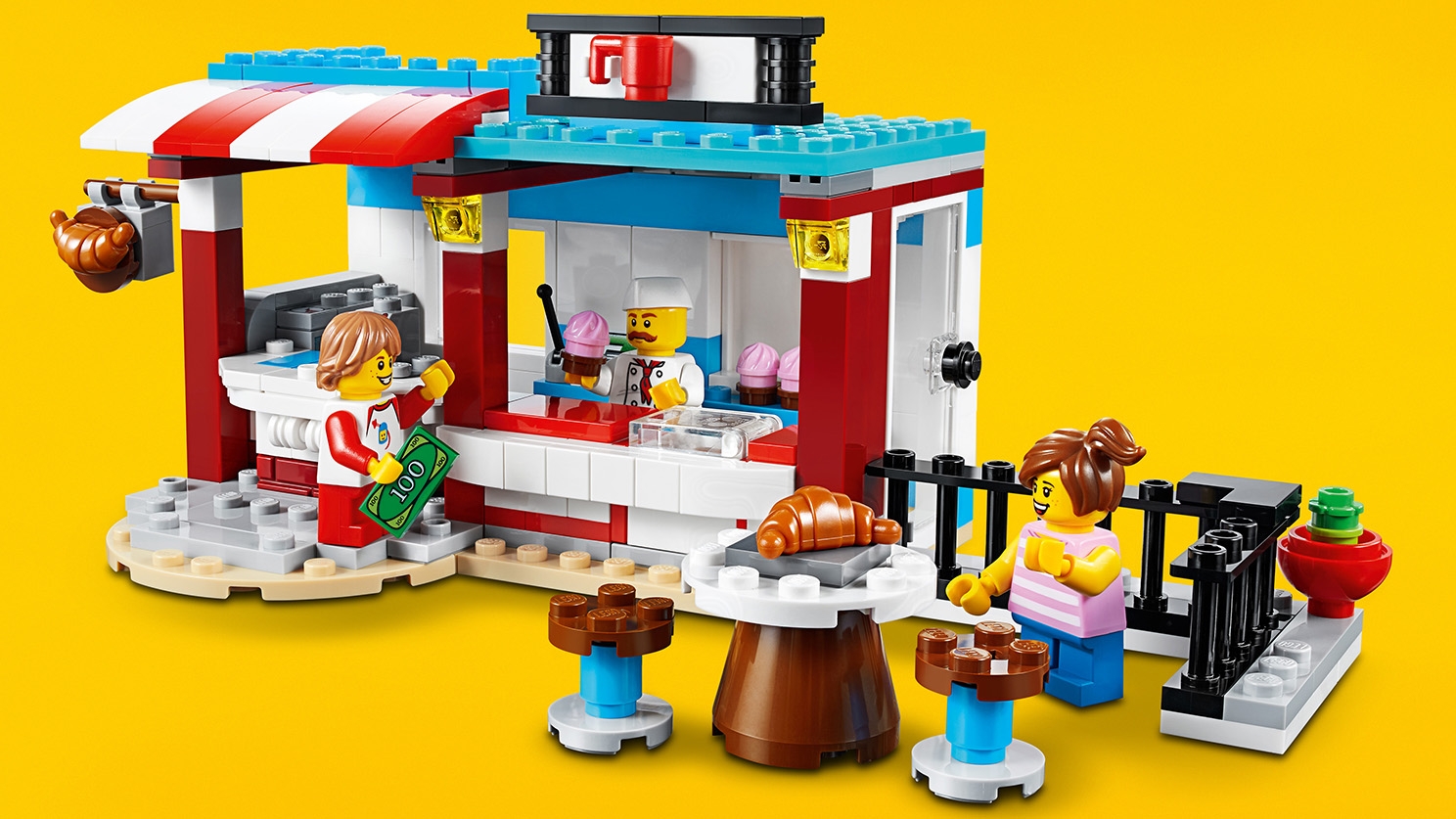 ケーキショップ モジュール式 レゴ クリエイターセット Lego Comキッズ