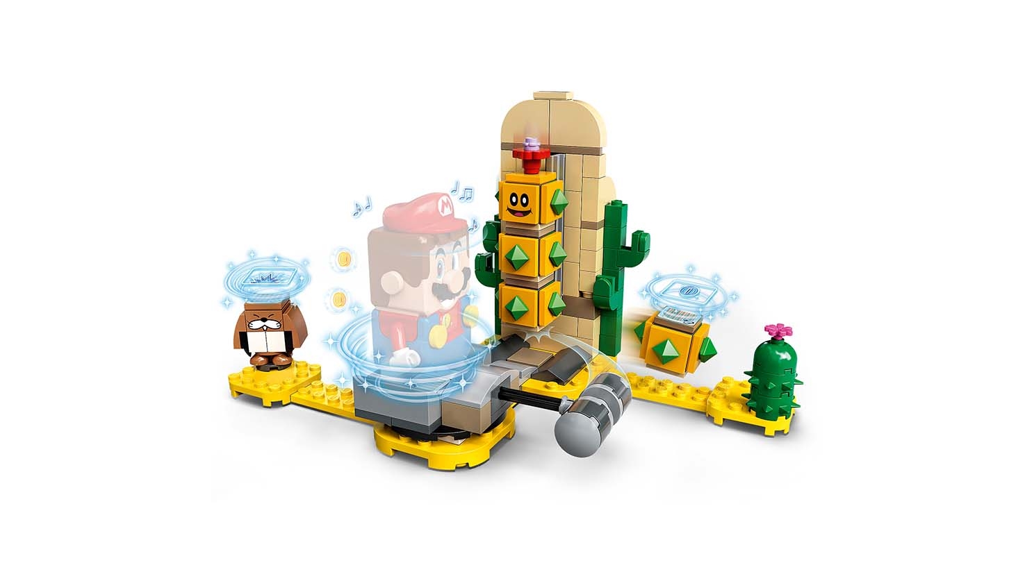 NOUVEAU & NEUF dans sa boîte LEGO ® Super Mario ™ 71363 déserts-Pokey Erweiterungsset 