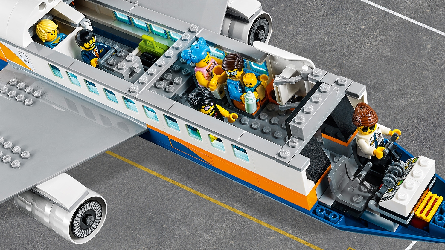 パッセンジャー エアプレイン 60262 - レゴ®シティ セット - LEGO.com