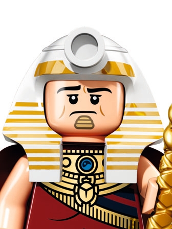 LEGO Light Flesh KING TUT Batman Super Heroes Pharaoh Minifigure Head NEW 