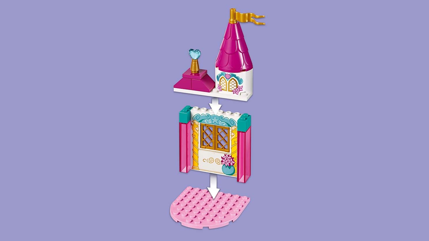 lego disney princess ariel's seaside castle