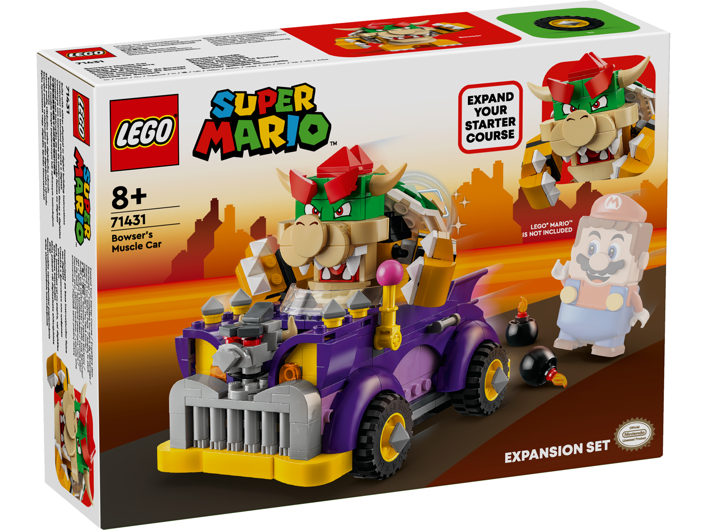 Pack di espansione Il bolide di Bowser 71431 - LEGO® Super Mario™ - LEGO.it  - per i bambini