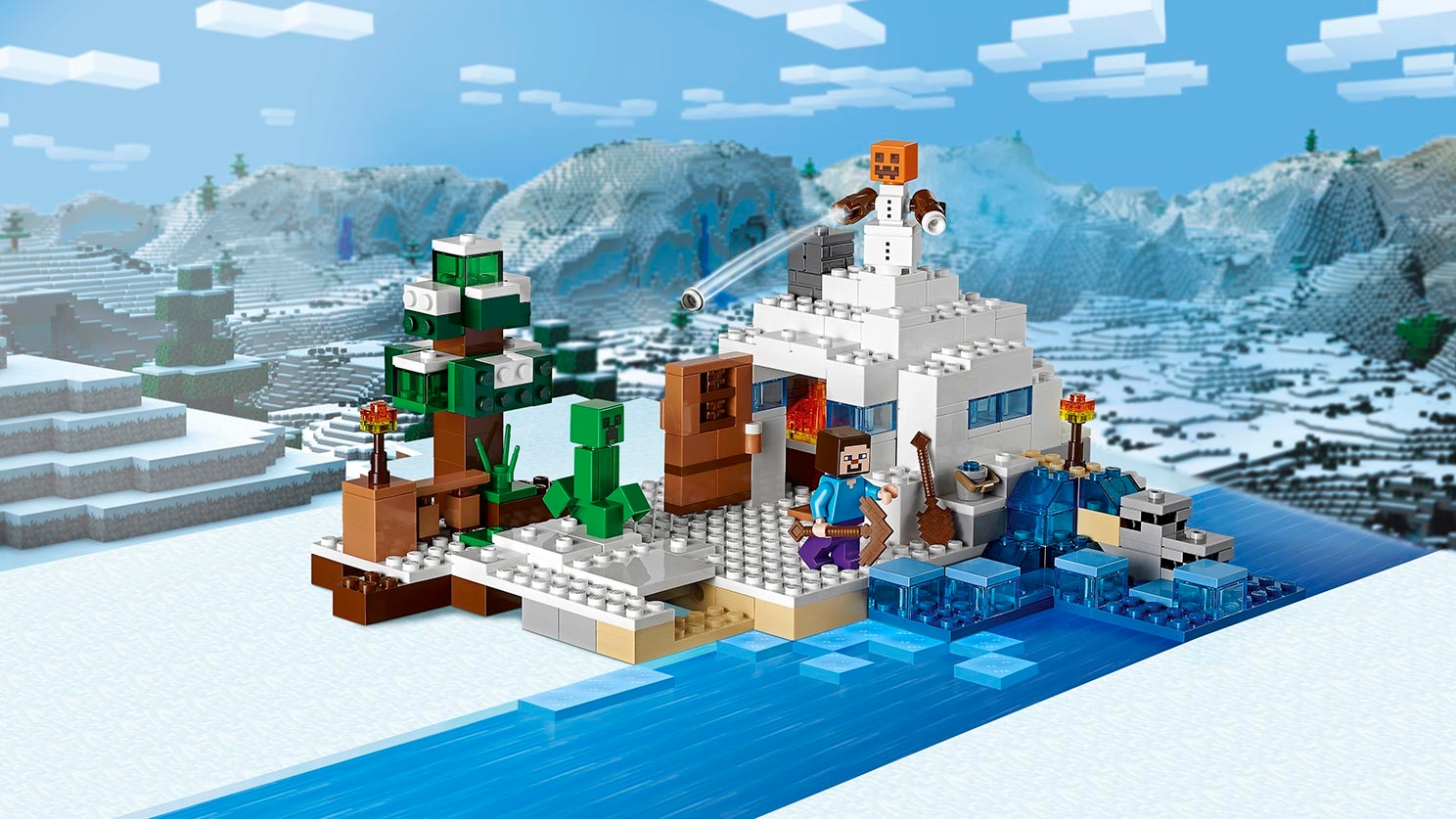 雪の隠れ家 - ビデオ - LEGO.comキッズ