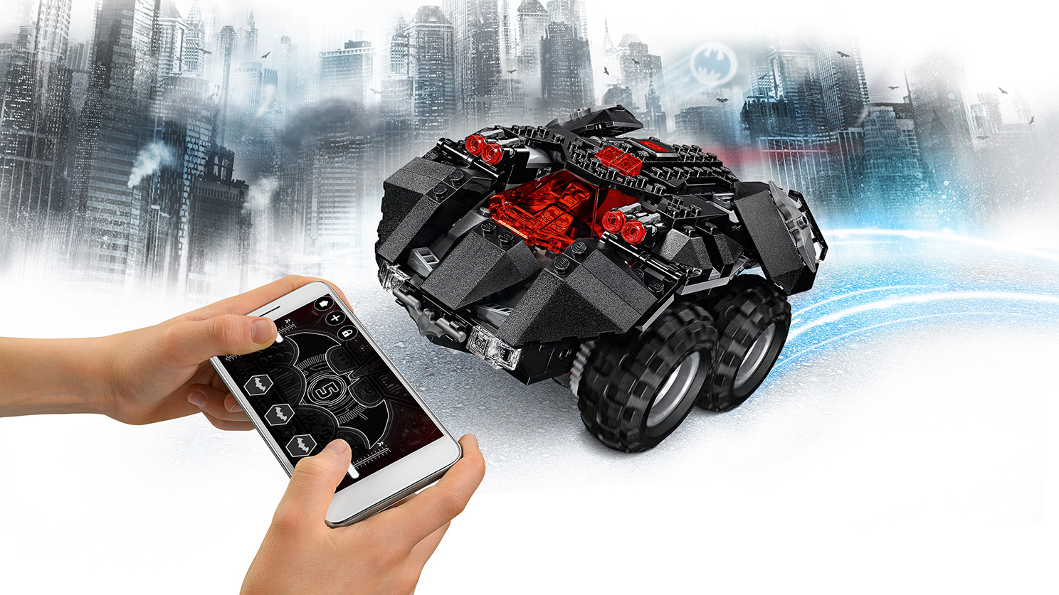 sensor beholder Alligevel App-Controlled Batmobile 76112 - LEGO® DC Sets - LEGO.com for kids