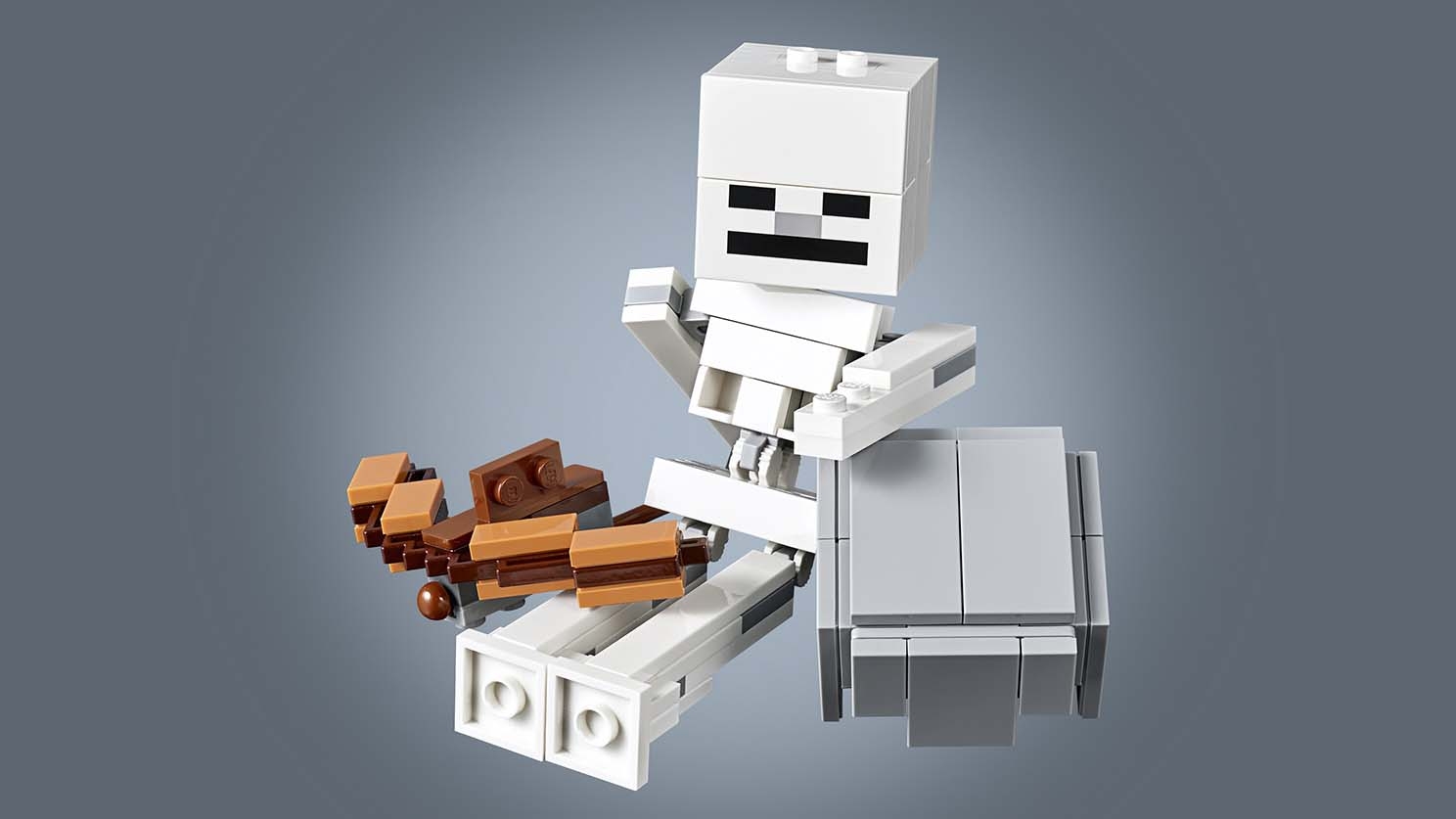 マインクラフト ビッグフィグ スケルトンとマグマキューブ レゴ マインクラフト セット Lego Comキッズ