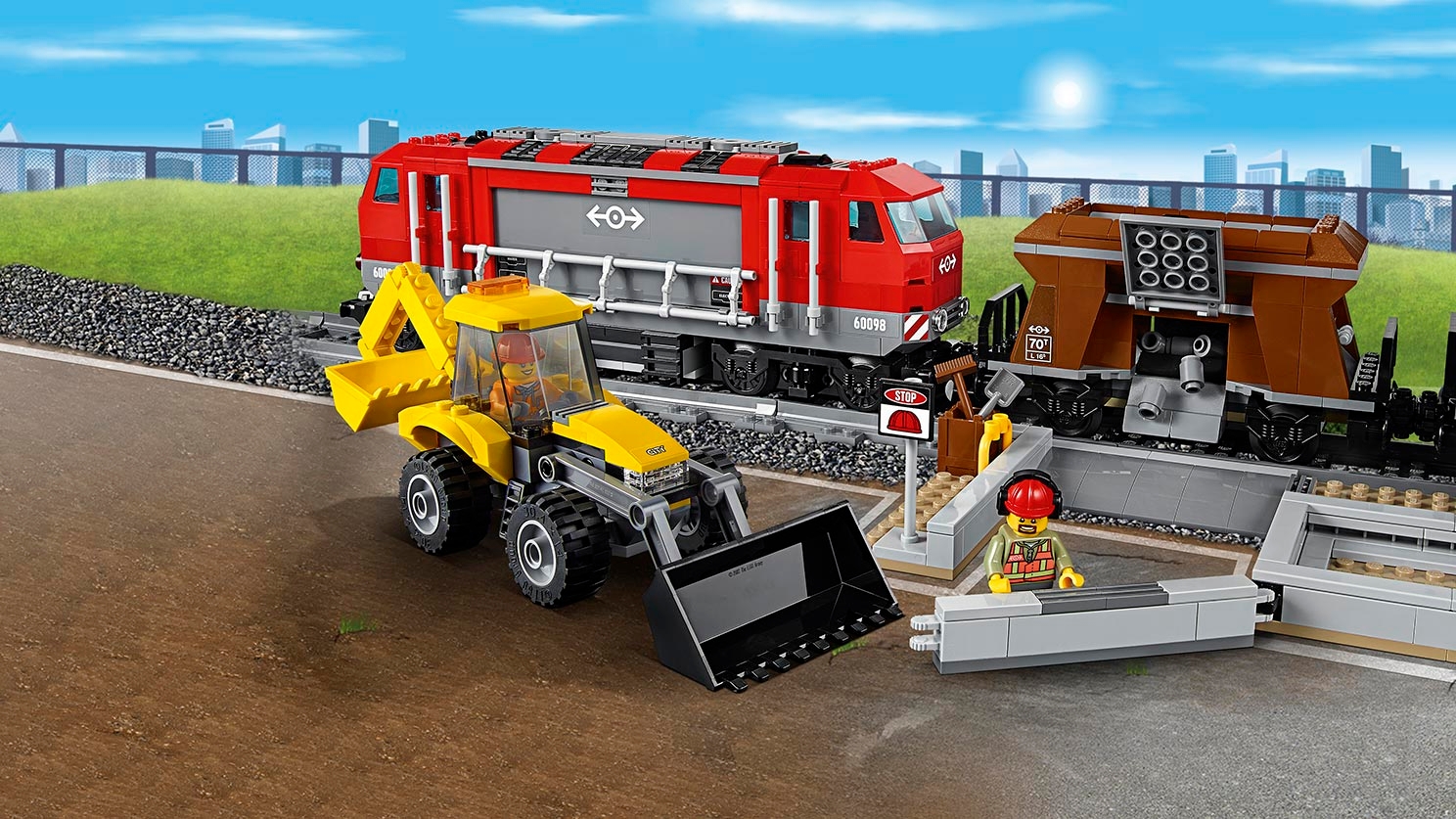 logik fra nu af Slime Heavy-Haul Train 60098 - LEGO® City Sets - LEGO.com for kids