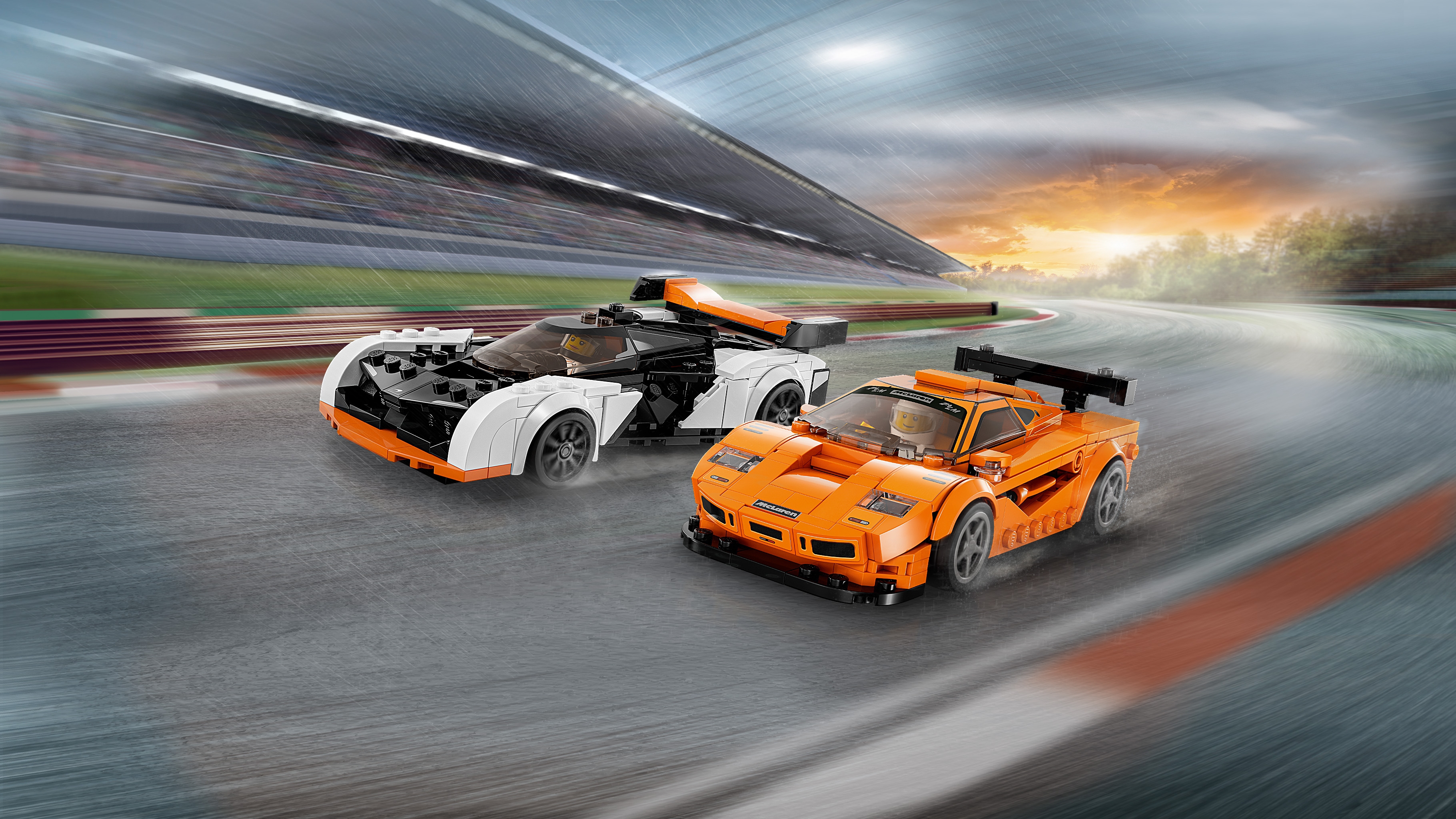 LEGO Speed Champions 76918 McLaren Solus GT & McLaren F1 LM, 2 modellini  auto da costruire in Vendita Online