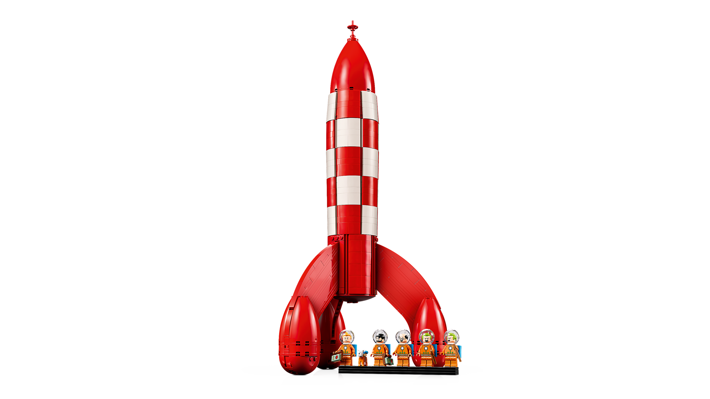 LEGO La fusée de Tintin 21367, vue officielle du set