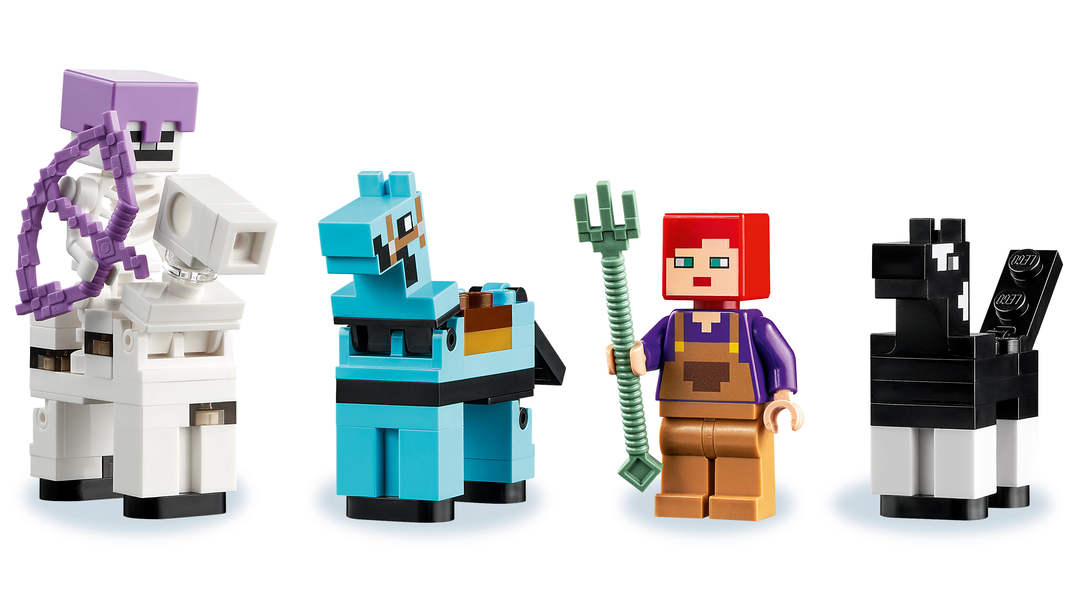 Jouet Filles et Garçons LEGO 21171 Minecraft L’écurie Jouet Ferme avec Figurine Cavalier Squelette 