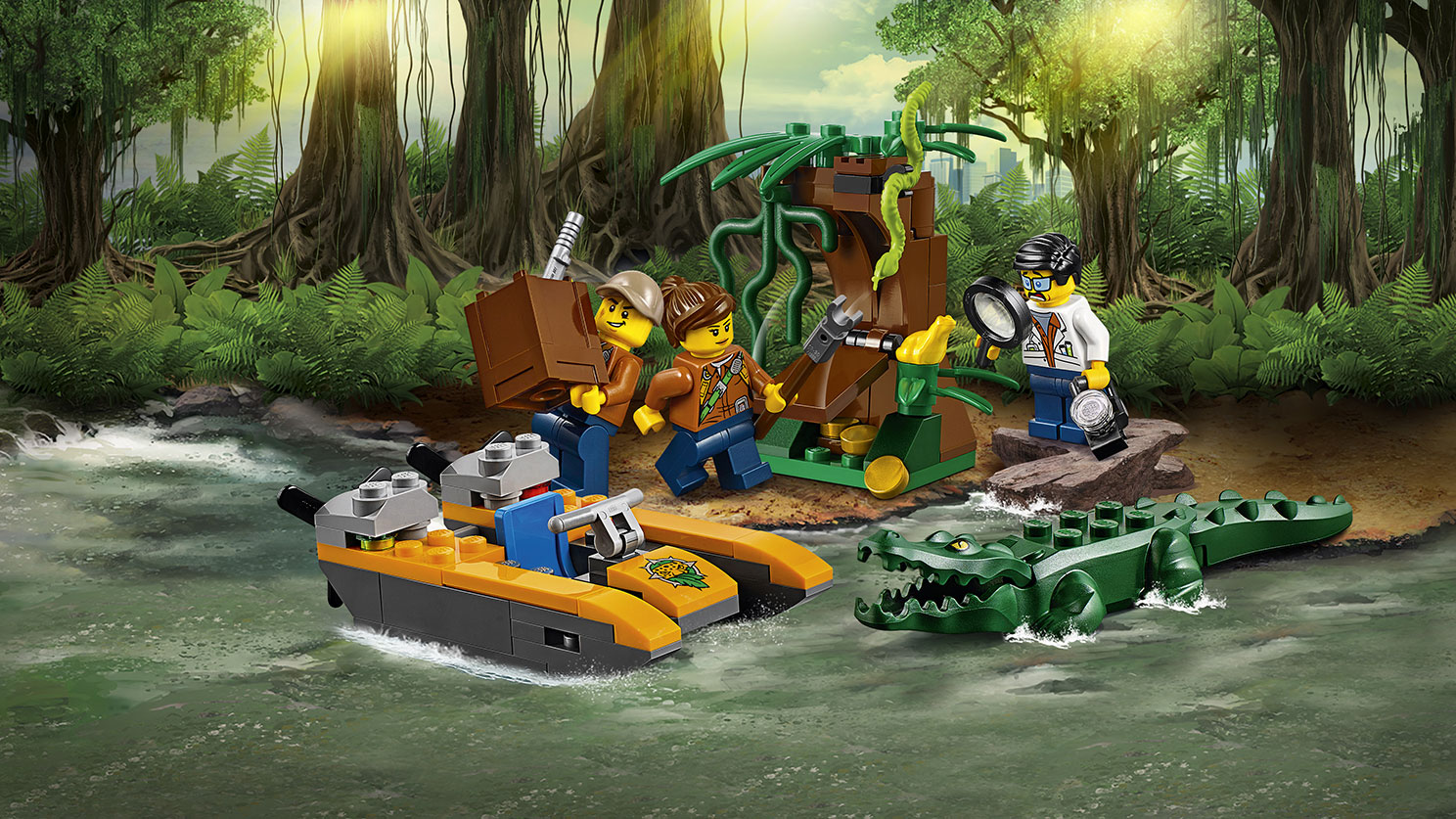 Abstracción hecho teatro Dschungel-Starter-Set 60157 - LEGO® City – Sets! - LEGO.com für Kinder