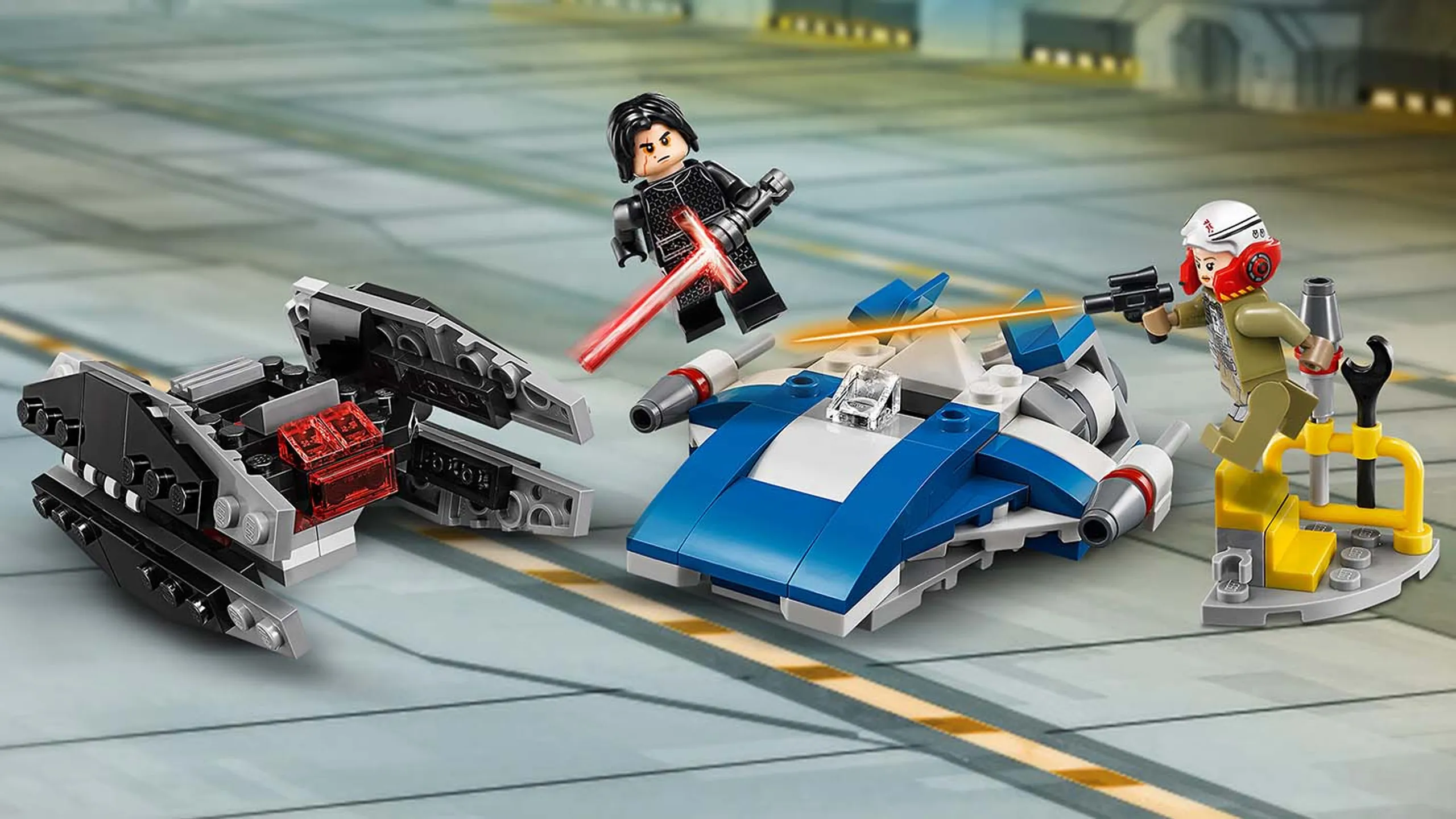 75196 - LEGO Star Wars - A-Wing™ vs. TIE Silencer™ Microfighters - Spaceship, Battle, Missiles, Laser
