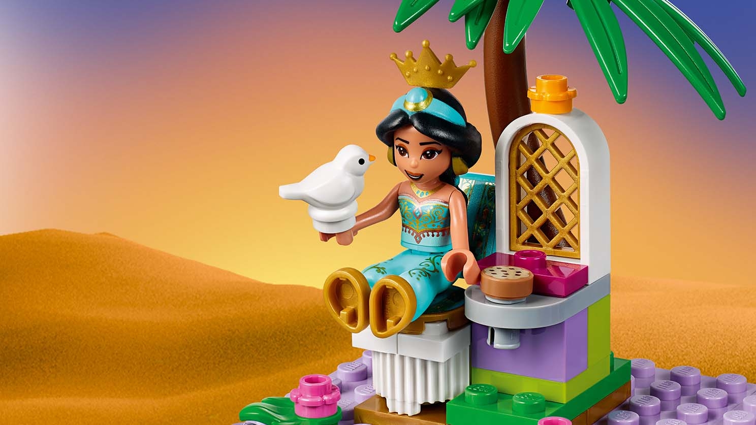 styrte For tidlig rack Aladdin and Jasmine's Palace Adventures 41161 - LEGO® | Disney Sets - LEGO.com  for kids