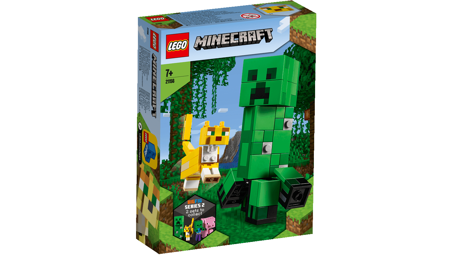 マインクラフト ビッグフィグ クリーパー とヤマネコ レゴ マインクラフト セット Lego Comキッズ