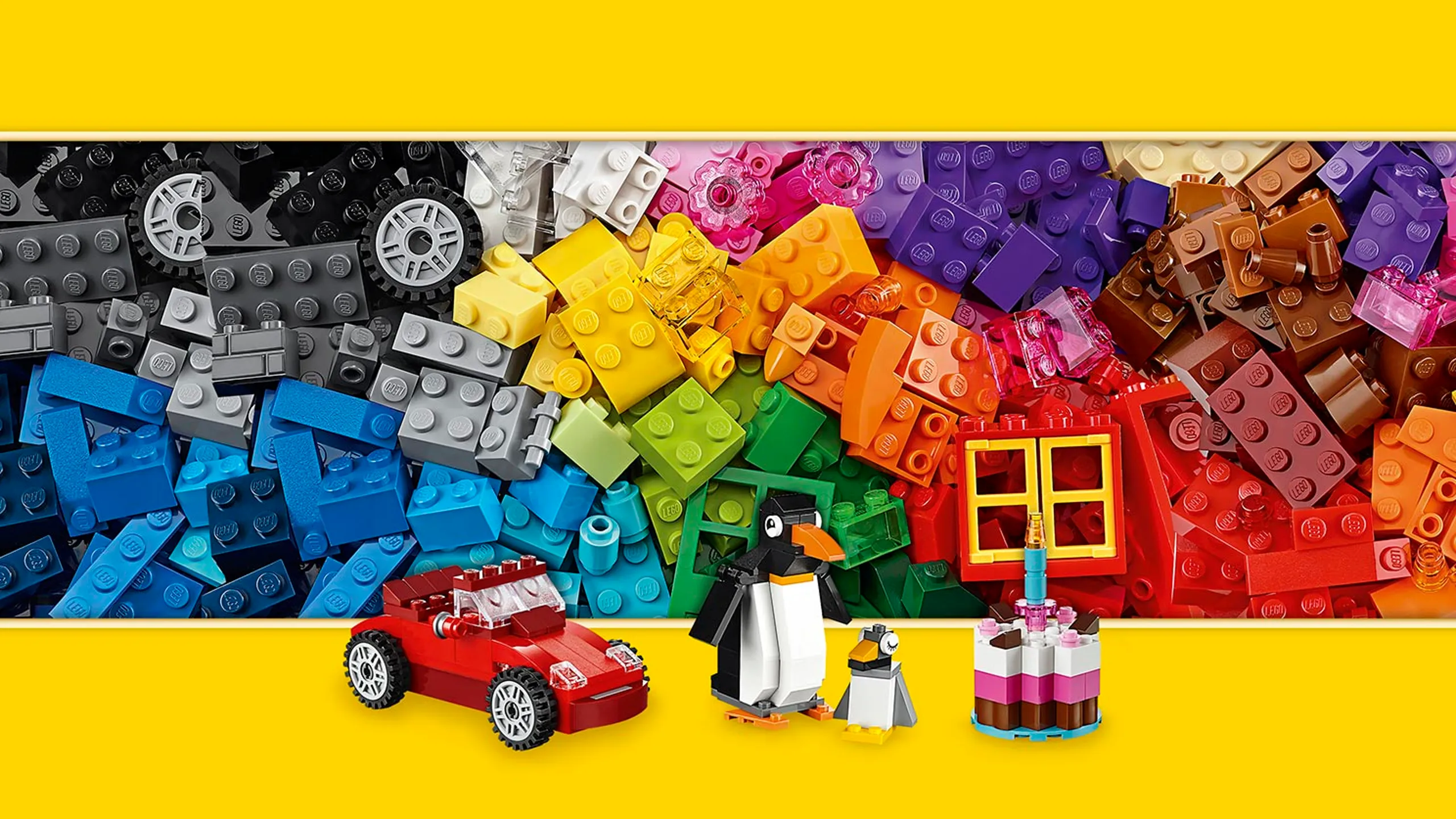 Lego Classic Caja Creativa Naranja