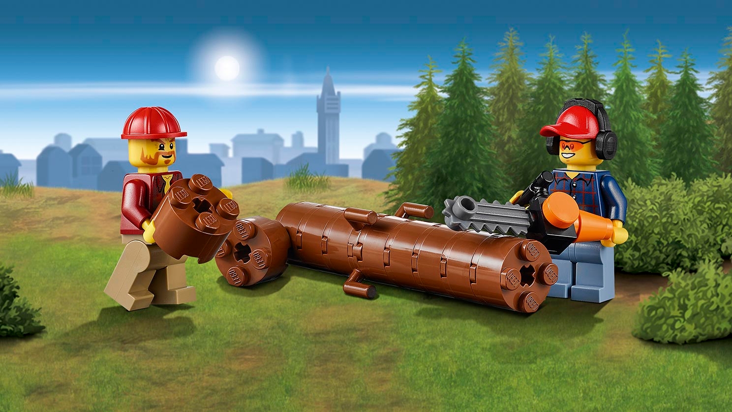 Juego de pegatinas/pegatinas de repuesto para LEGO Set 60059 Logging Truck 2014 