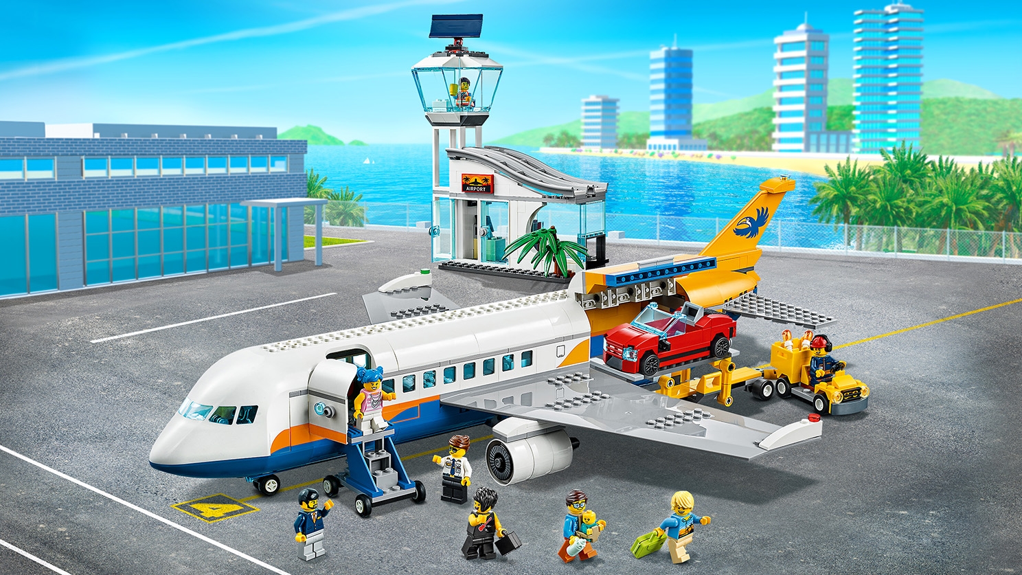 Passenger Airplane - Videos - LEGO.com for kids