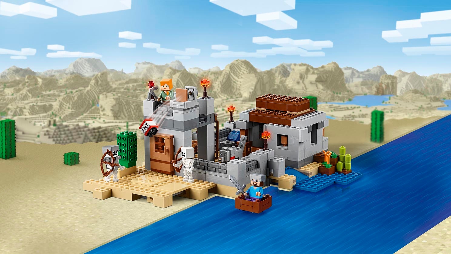 砂漠の要塞 21121 - レゴ®マインクラフト セット - LEGO.comキッズ