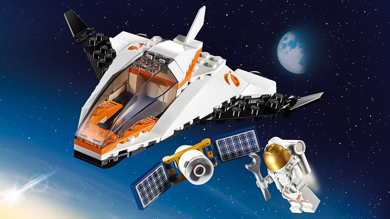 Satellite Service Mission 60224 - LEGO® City Sets - LEGO.com for