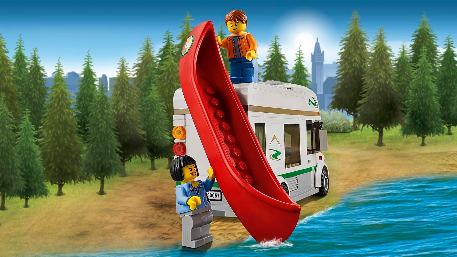 Camper Van 60057 - LEGO® LEGO.com for kids